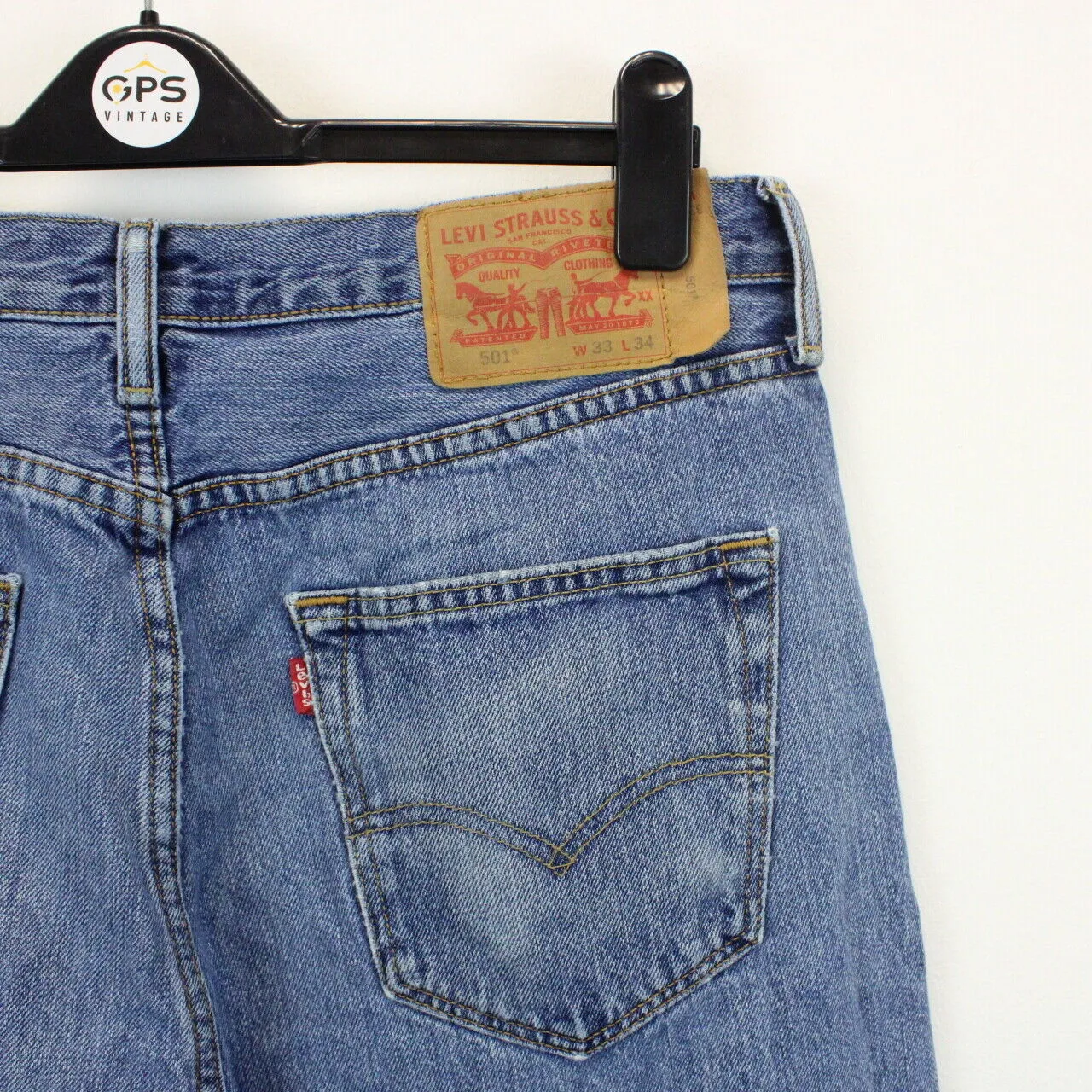 LEVIS 501 Jeans Blue | W33 L34