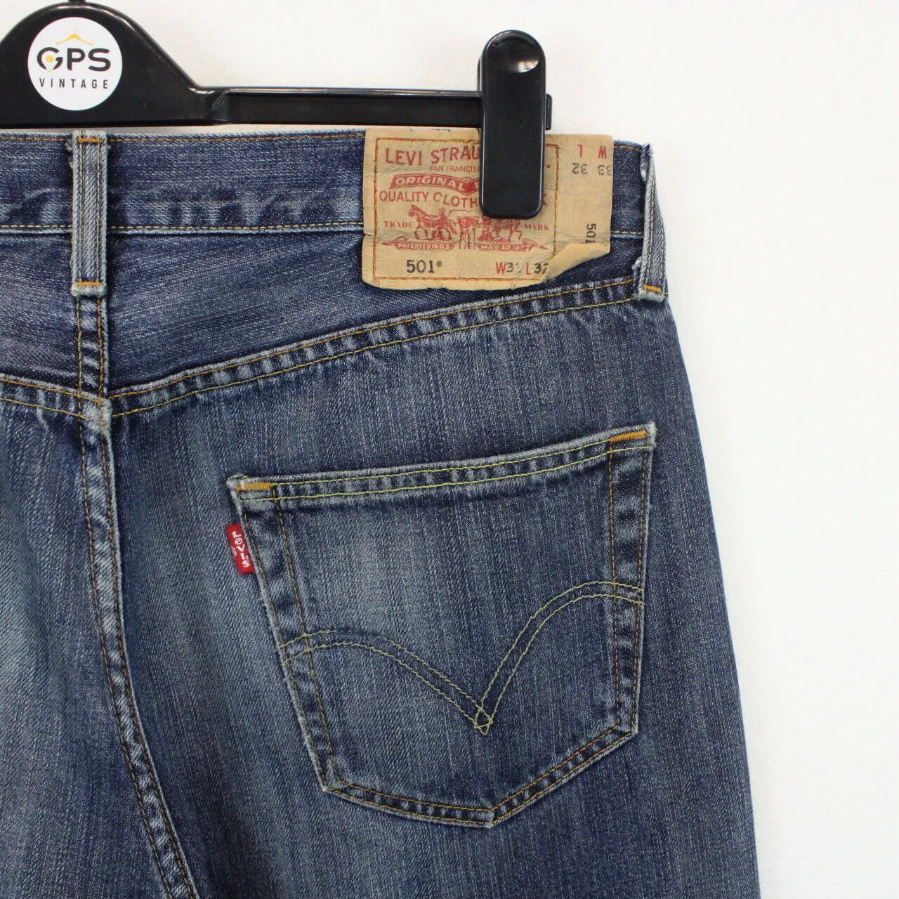 LEVIS 501 Jeans Dark Blue | W34 L30