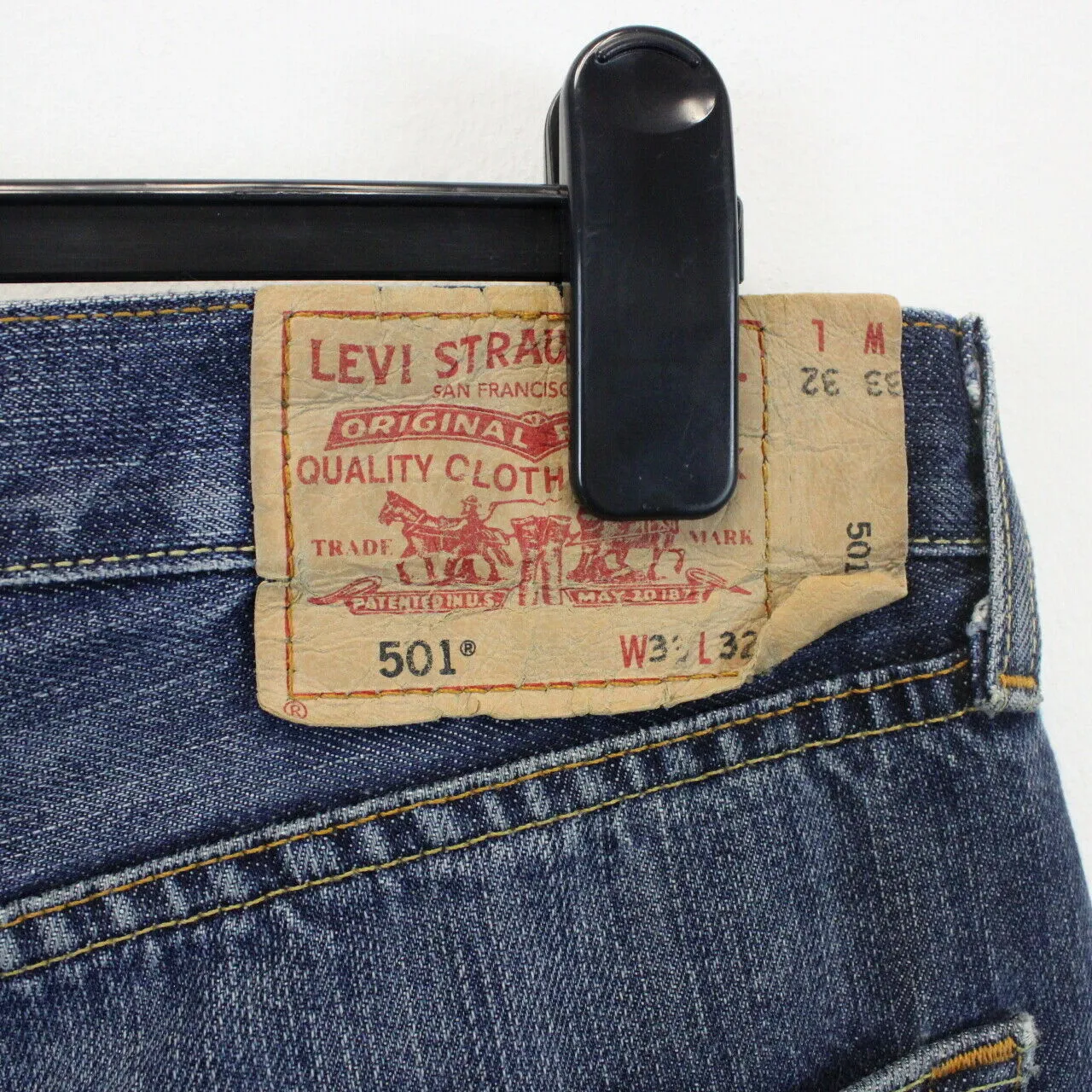 LEVIS 501 Jeans Dark Blue | W34 L30