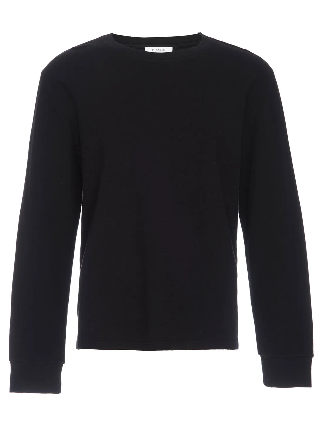 Long Sleeve Duofold Top - Black