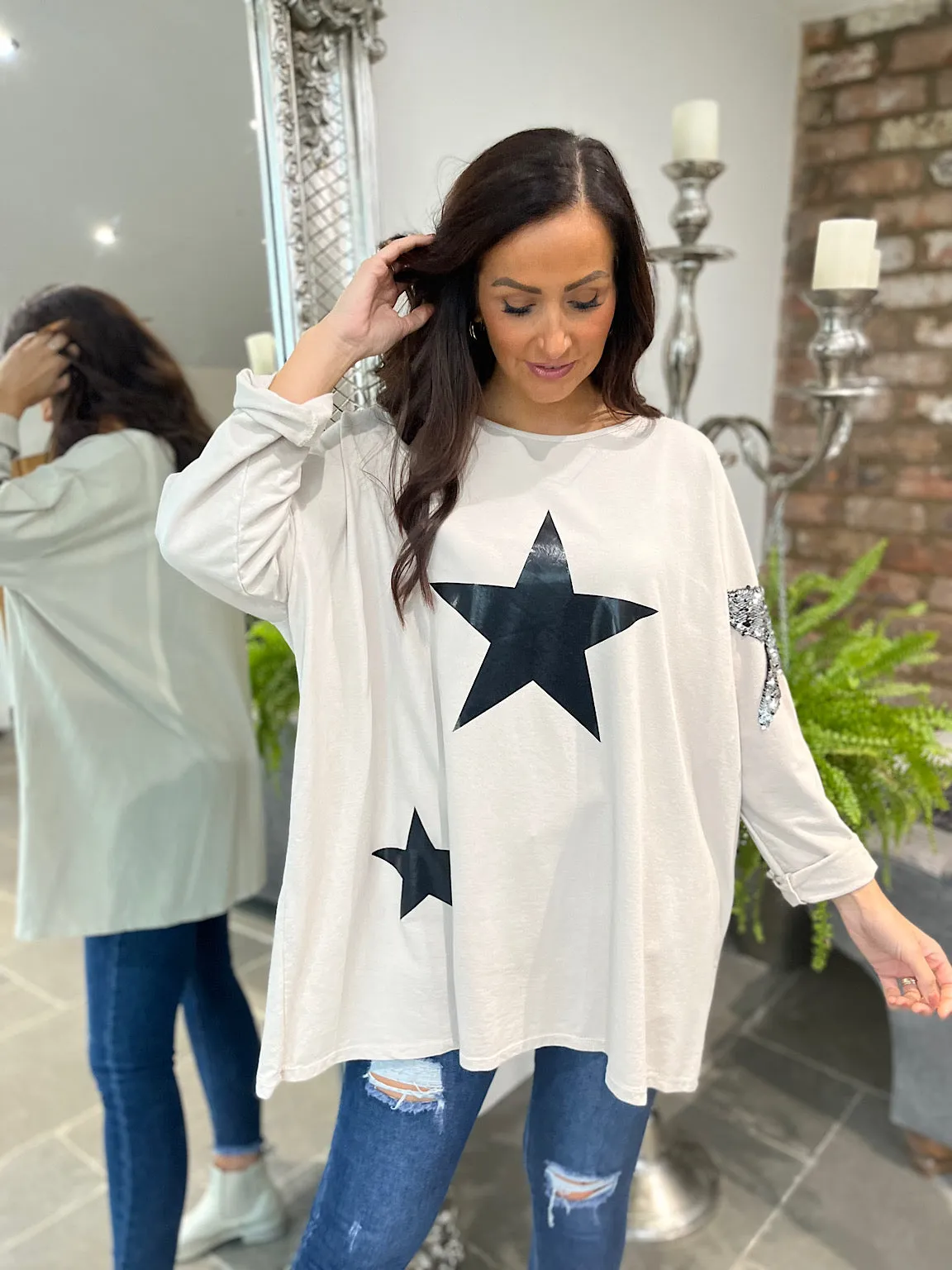 Long Sleeve Star Top Sidney