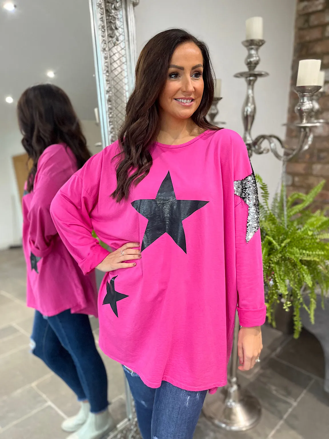 Long Sleeve Star Top Sidney