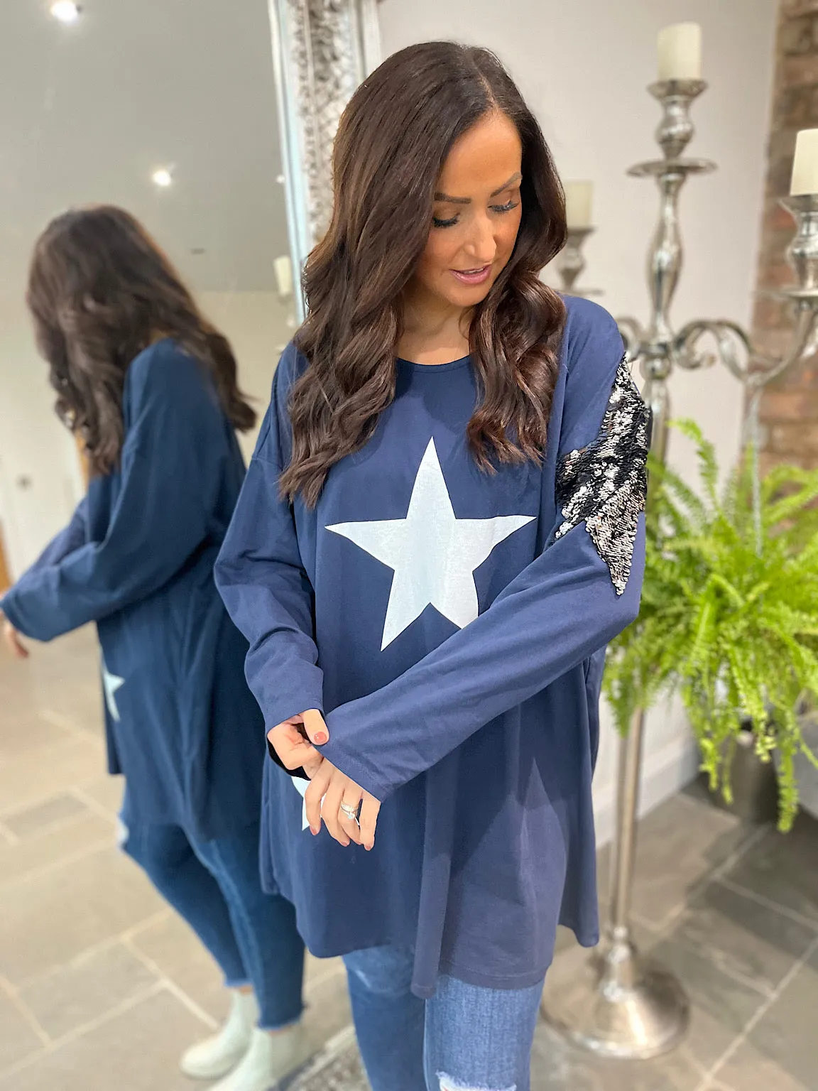 Long Sleeve Star Top Sidney