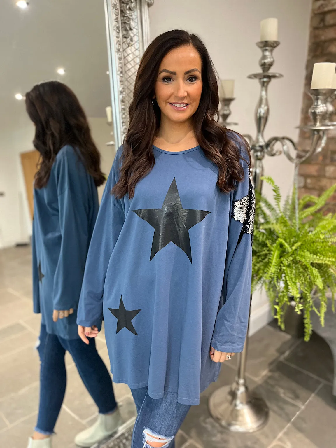 Long Sleeve Star Top Sidney