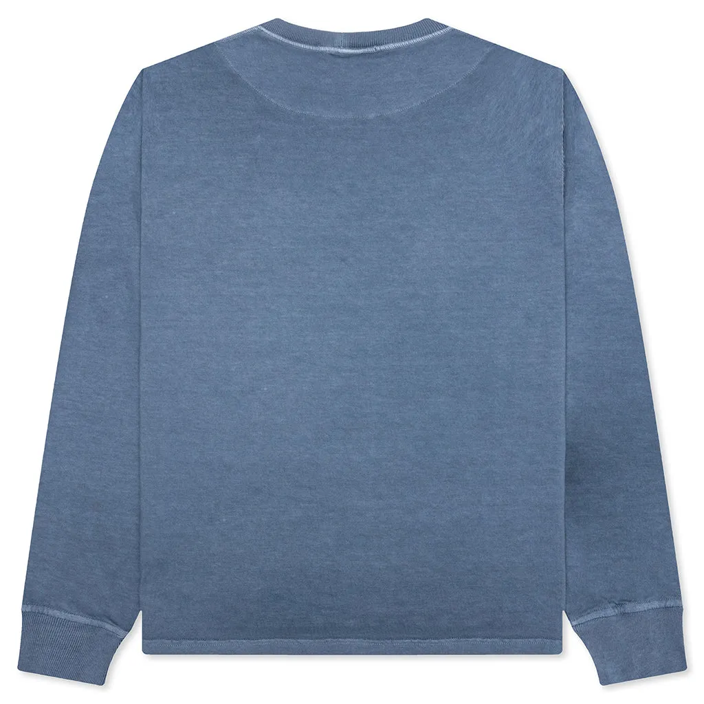 Long Sleeve T-Shirt - Avio Blue