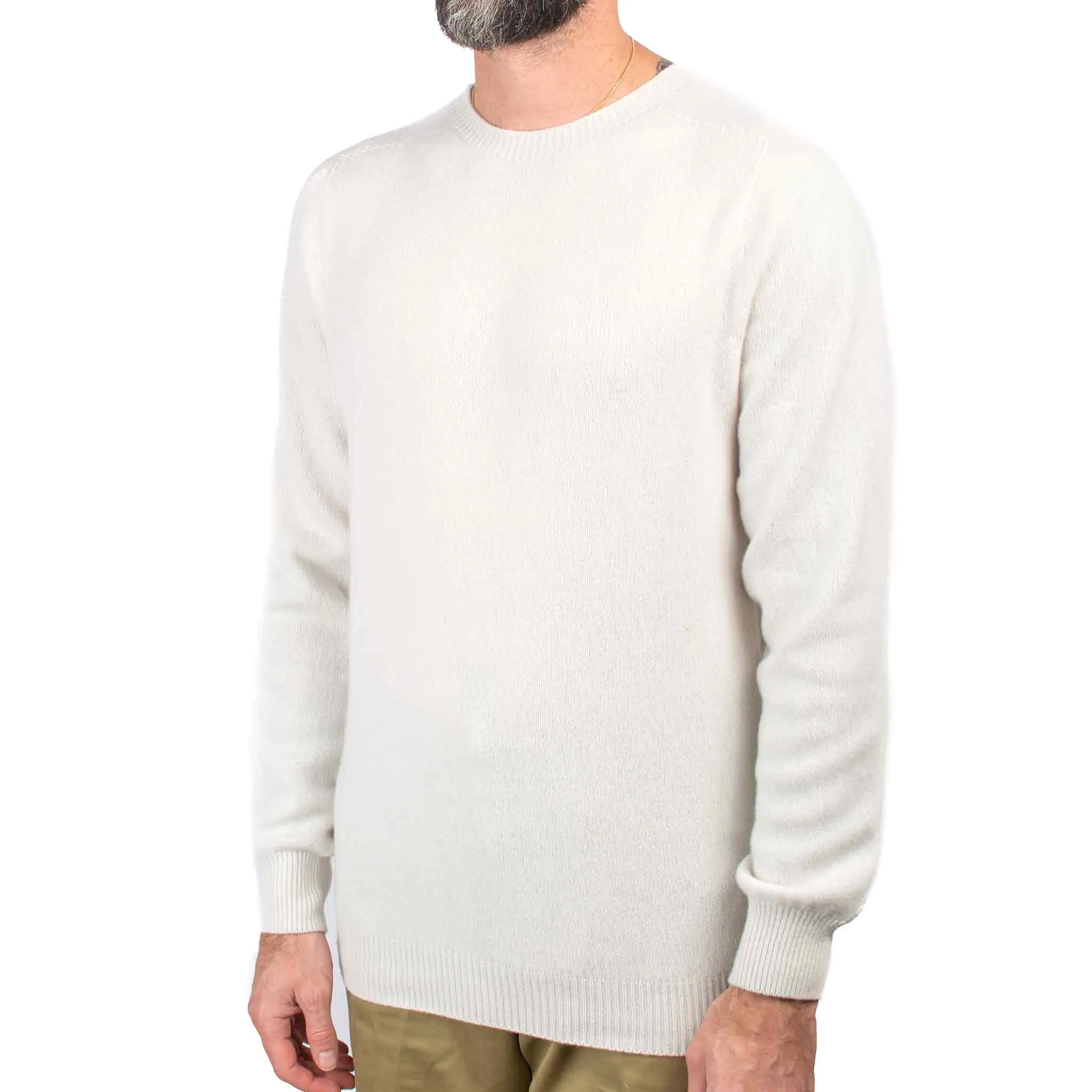 Lost & Found Wool Cashmere Sweater Avalanche