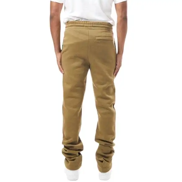 M. Society Stacked Fleece Sweatpants (Olive) MS-23708