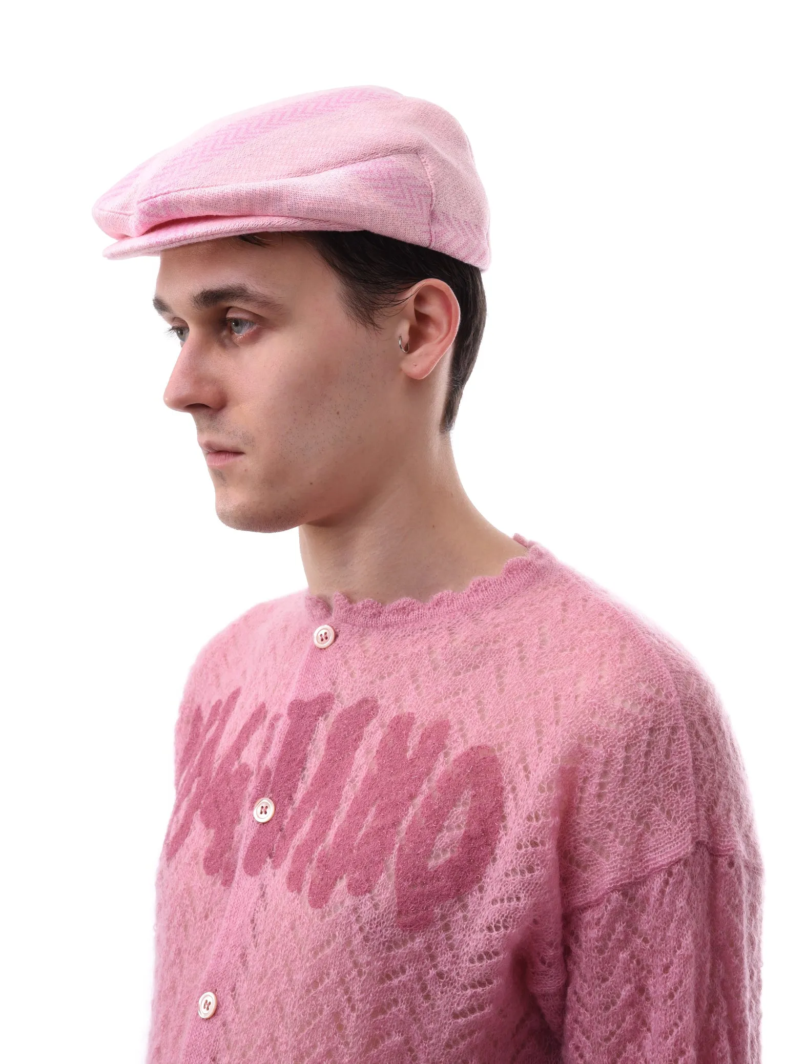 Magliano Knitted Coppola Pink Hat