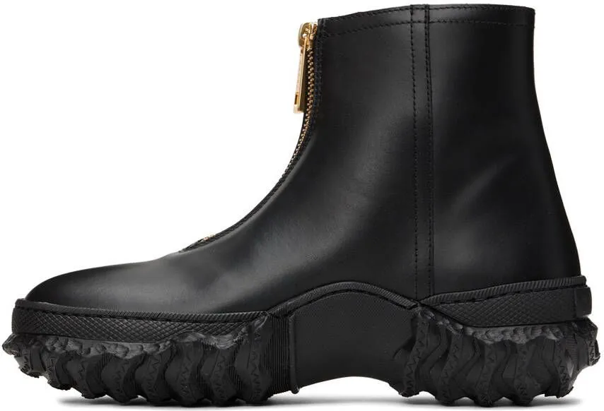 Marni Black Zip Boots