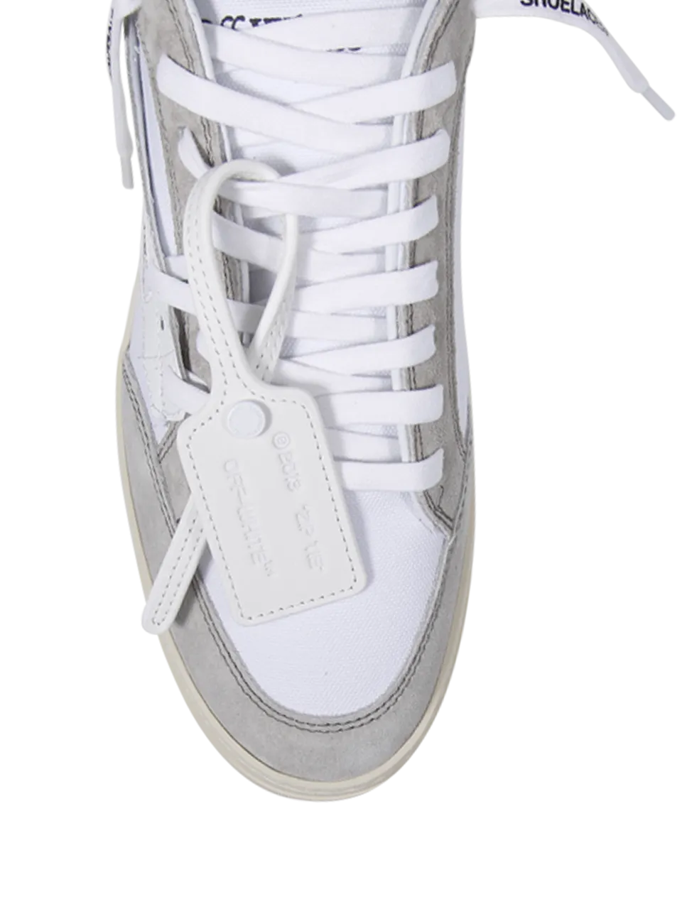 MEN OFF-WHITE WHITE LEATHER 5.0 OFF COURT SNEAKER