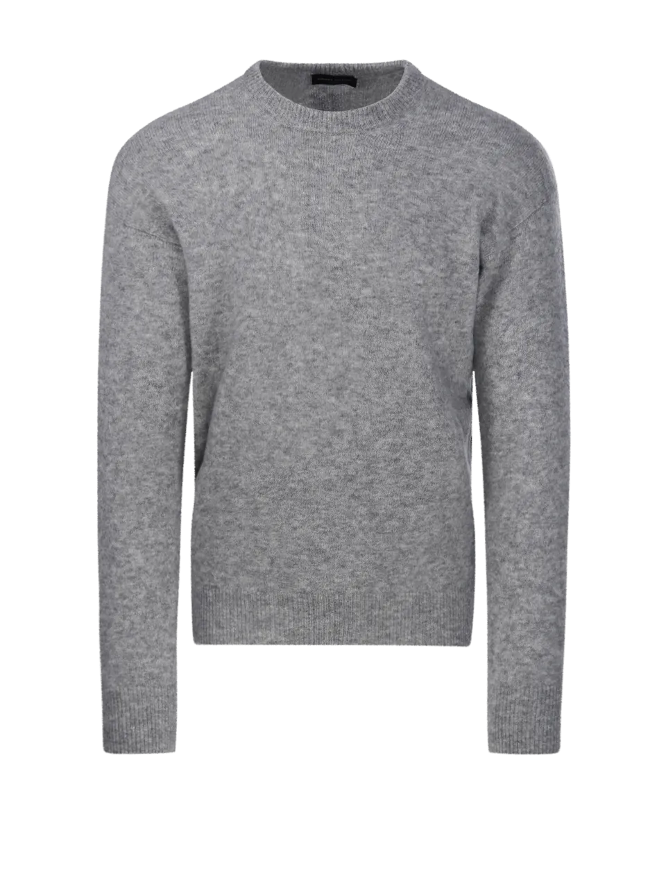 MEN ROBERTO COLLINA GREY CASHMERE SWEATER