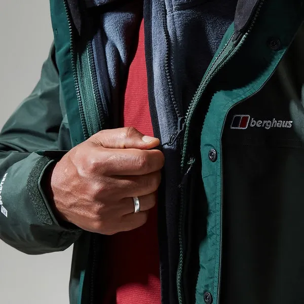 Men's Long Cornice InterActive Jacket - Dark Green