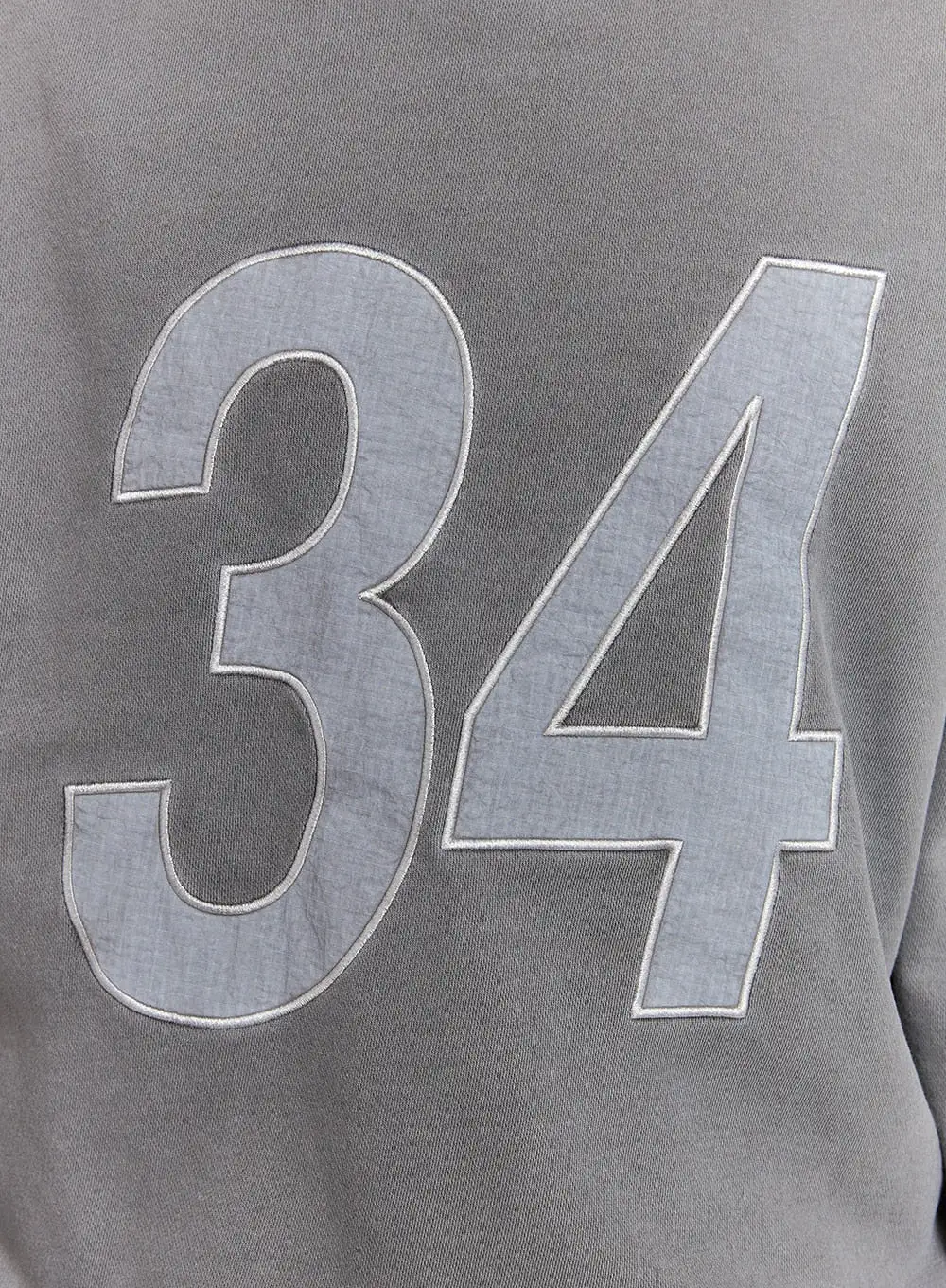 Men's 34 Graphic Lettering Sweatshirt IA401