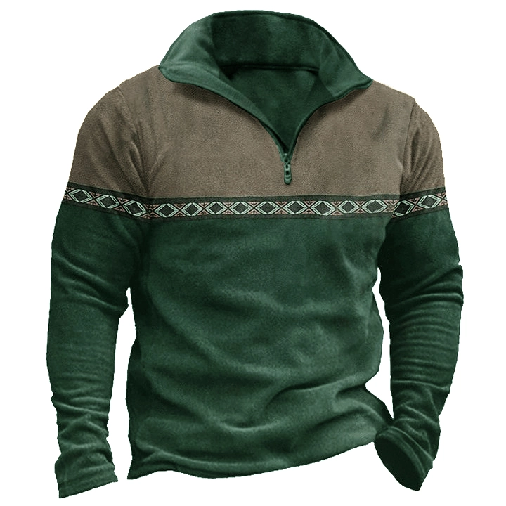 Men's Aztec Winter Sweatshirt