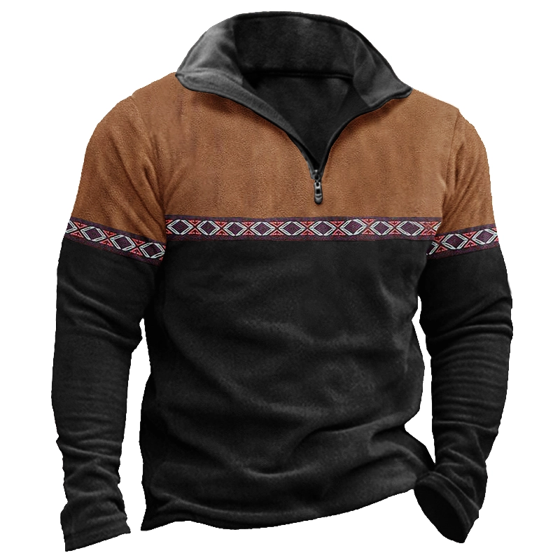 Men's Aztec Winter Sweatshirt