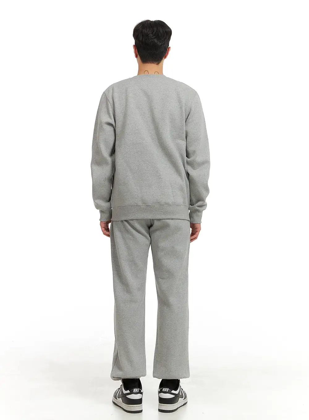 Men's Basic Crewneck Sweatshirt IA402 / Gray