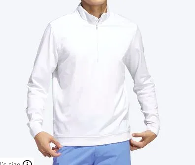 Men's Elevated Golf Sweatshirt White IB4536 SAMPLE