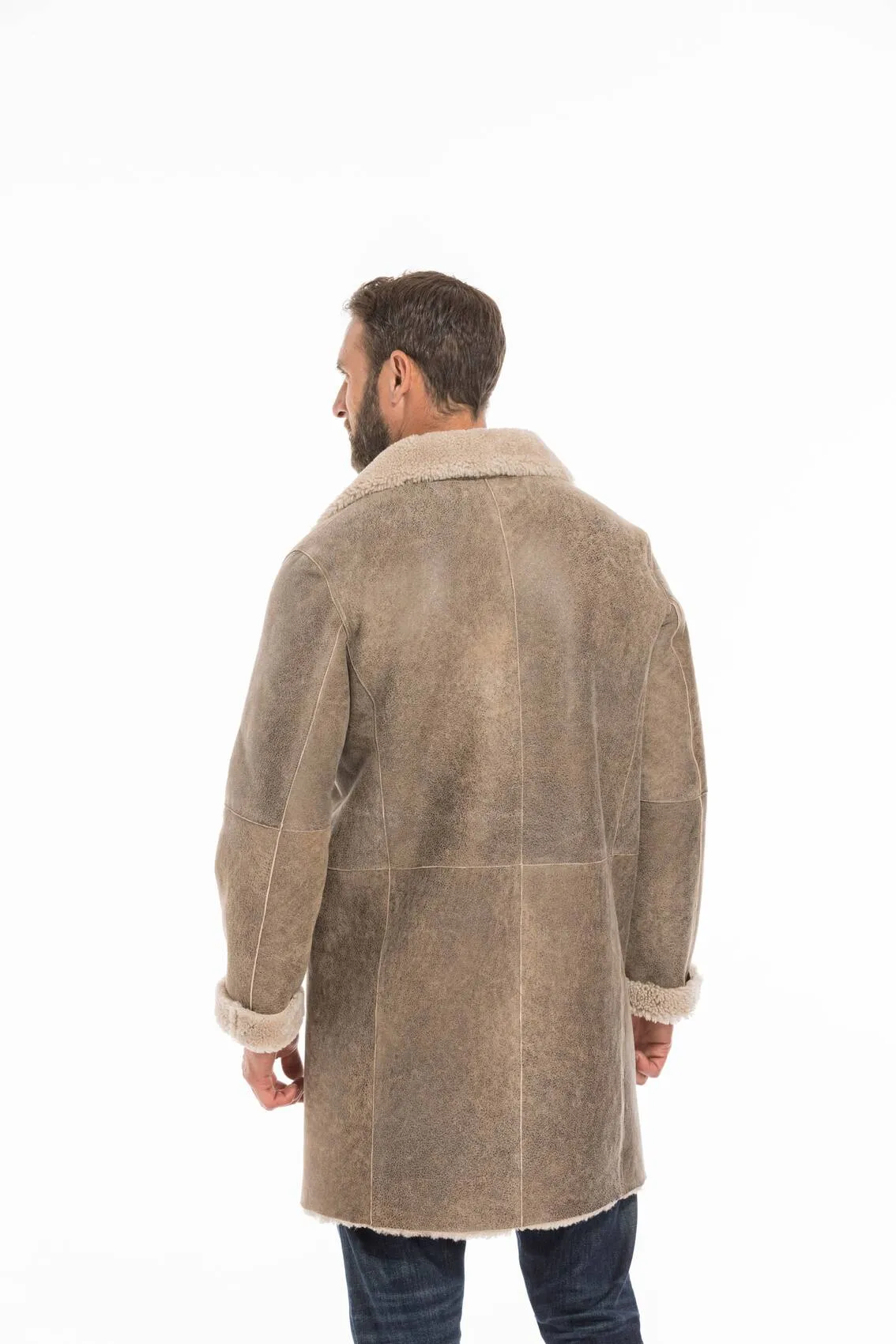 Men's sand prince sheep coat