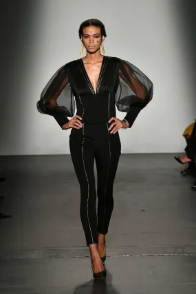 Metallic Piping, Viscose Jacket And Pant