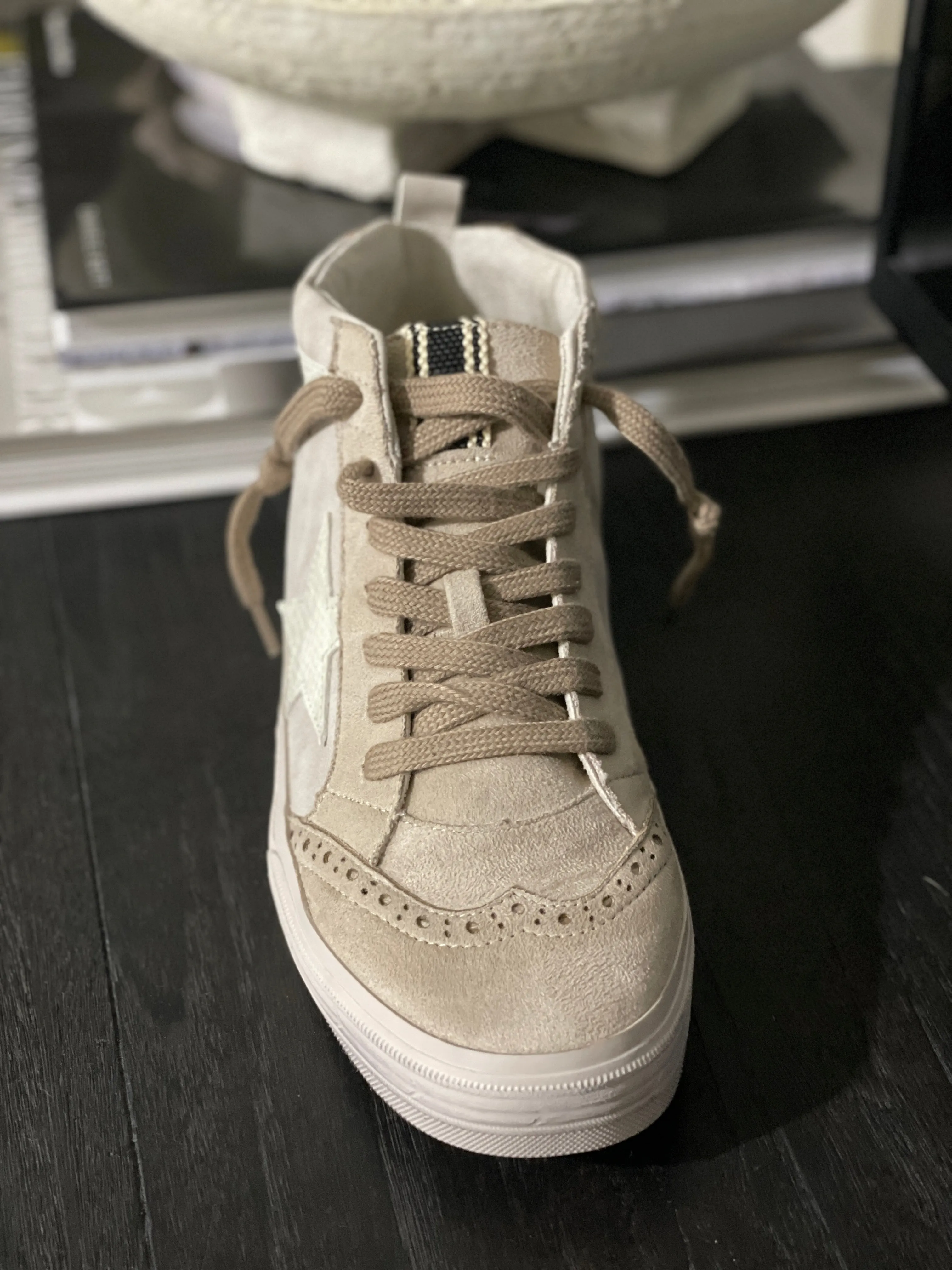 Midi Star Sneaker |Natural|