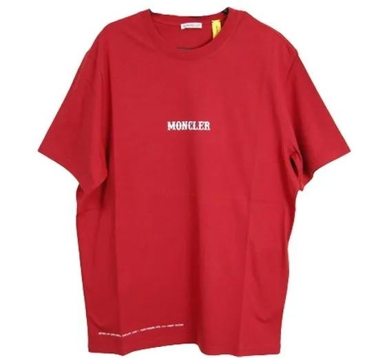 MONCLER  |Size S-L ◆ MONCLER GENIUS FRAGMENT T-Shirts TEE Red Men's