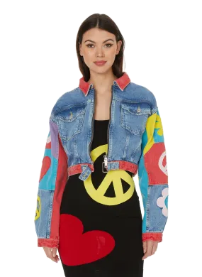 MOSCHINO JEANS  Denim jacket - Blue