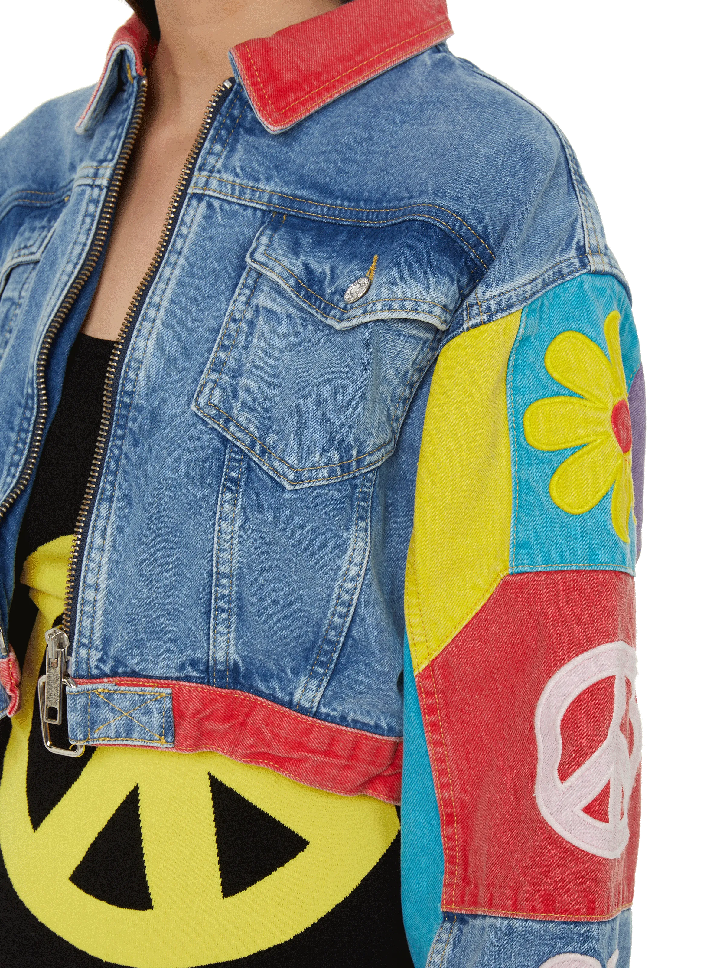 MOSCHINO JEANS  Denim jacket - Blue