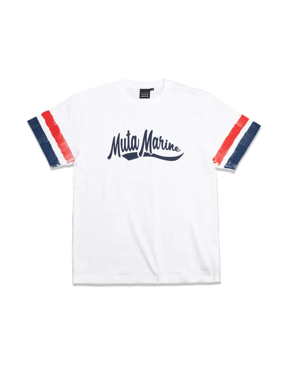 muta  |Street Style Plain Cotton Short Sleeves Logo T-Shirts