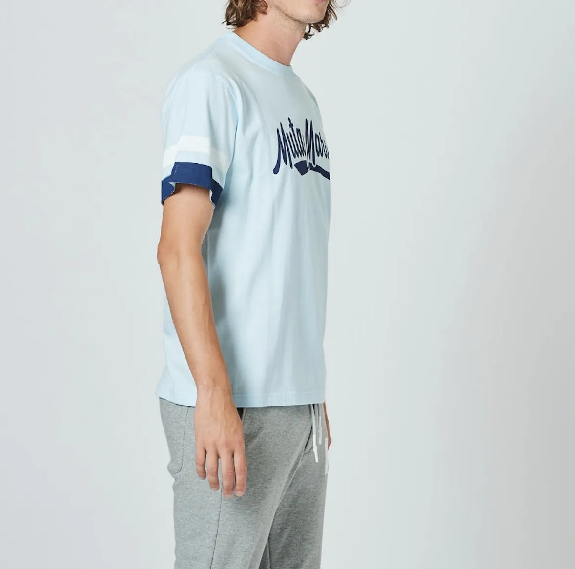 muta  |Street Style Plain Cotton Short Sleeves Logo T-Shirts