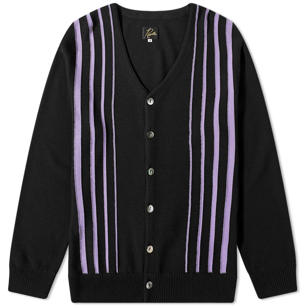 Needles Striped CardiganBlack