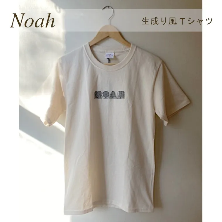 NOAH NYC  |Street Style Plain Cotton Short Sleeves Logo Skater Style