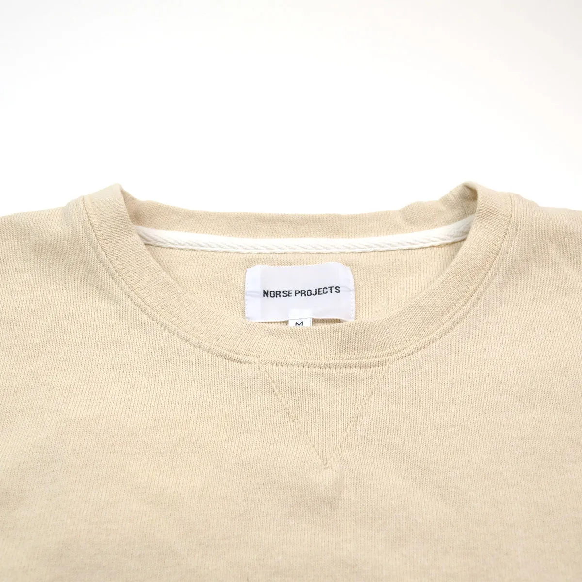 Norse Projects - Halfdan Sweat Compact Sweatshirt - Ecru