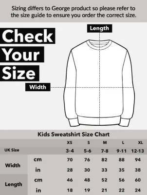 NW2 Christmas Gnomies Girl Kids White Sweatshirt | Sweatshirts & Hoodies | George at ASDA