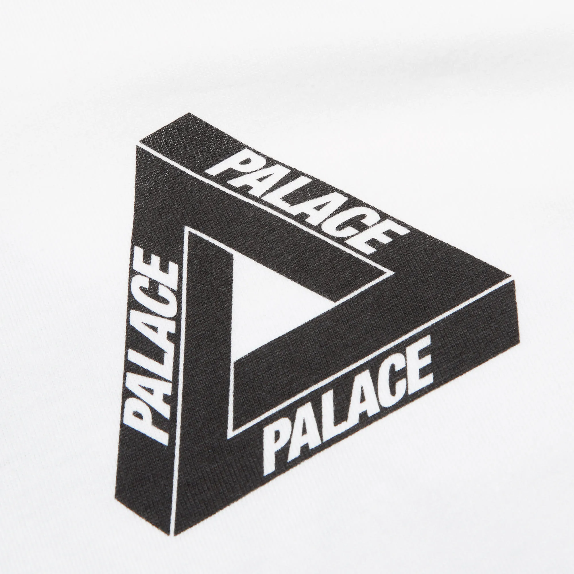 Palace Long Sleeve Drury Italia TeeWhite