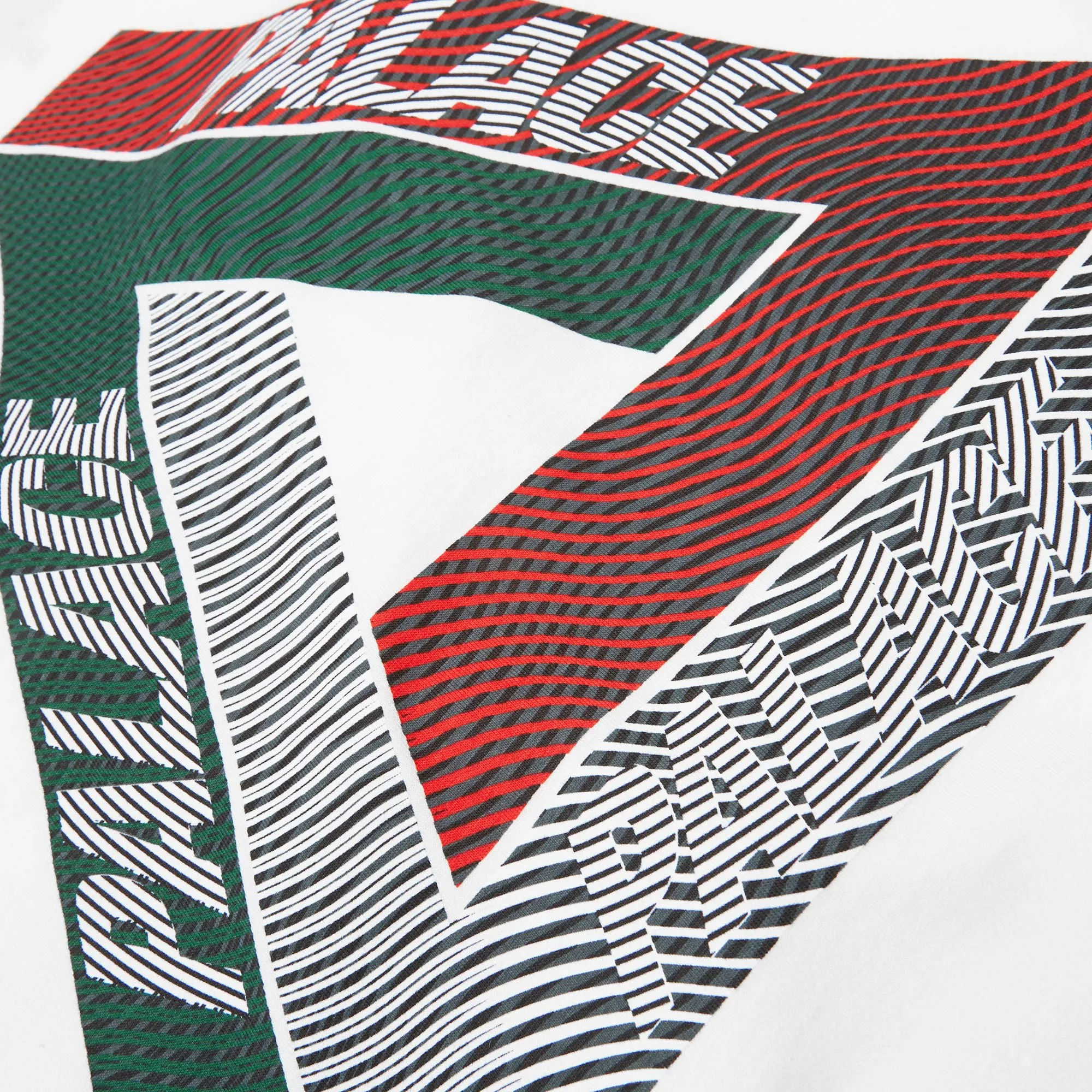 Palace Long Sleeve Drury Italia TeeWhite