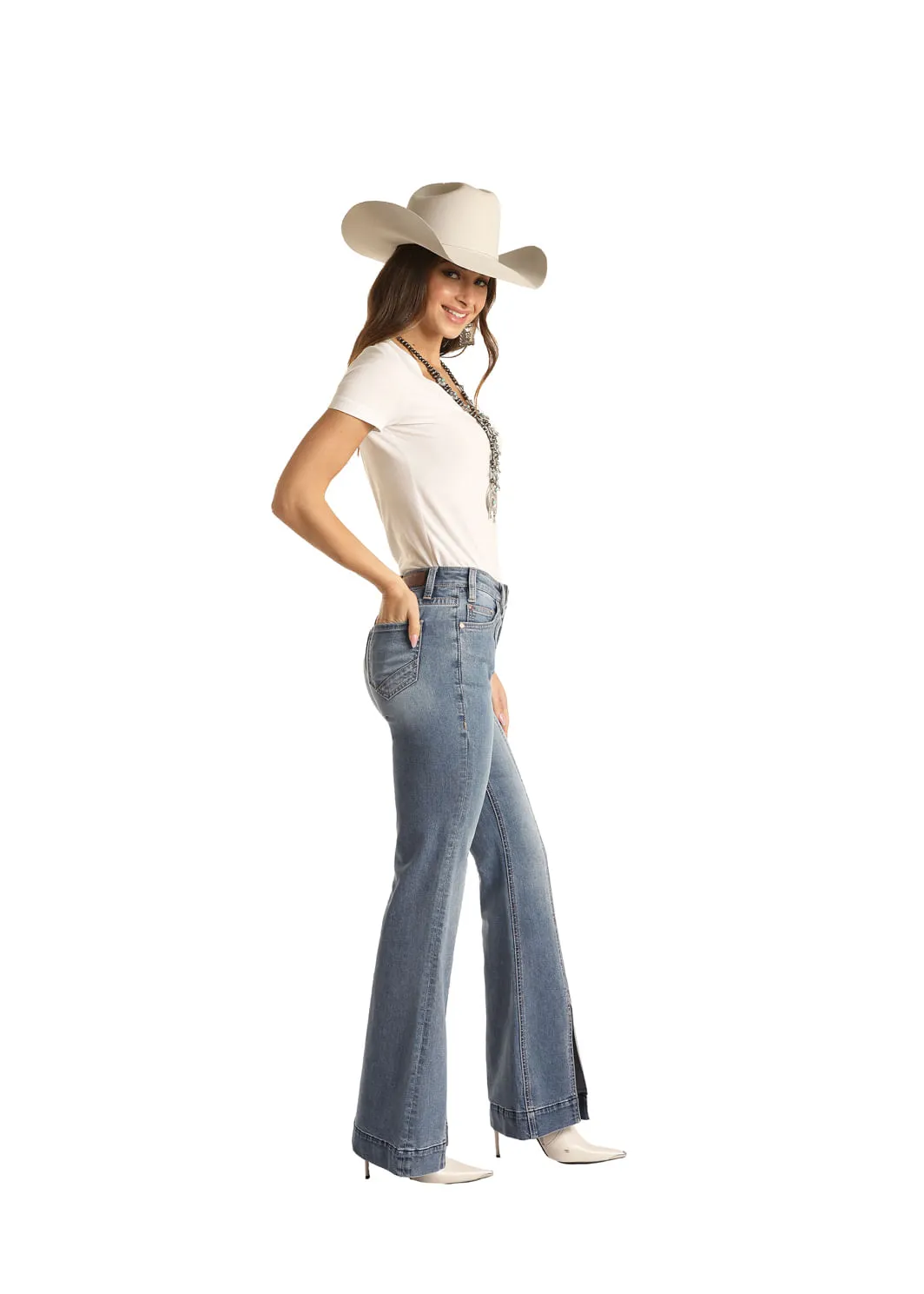 Panhandle Slim Womens High Rise Trouser Jeans