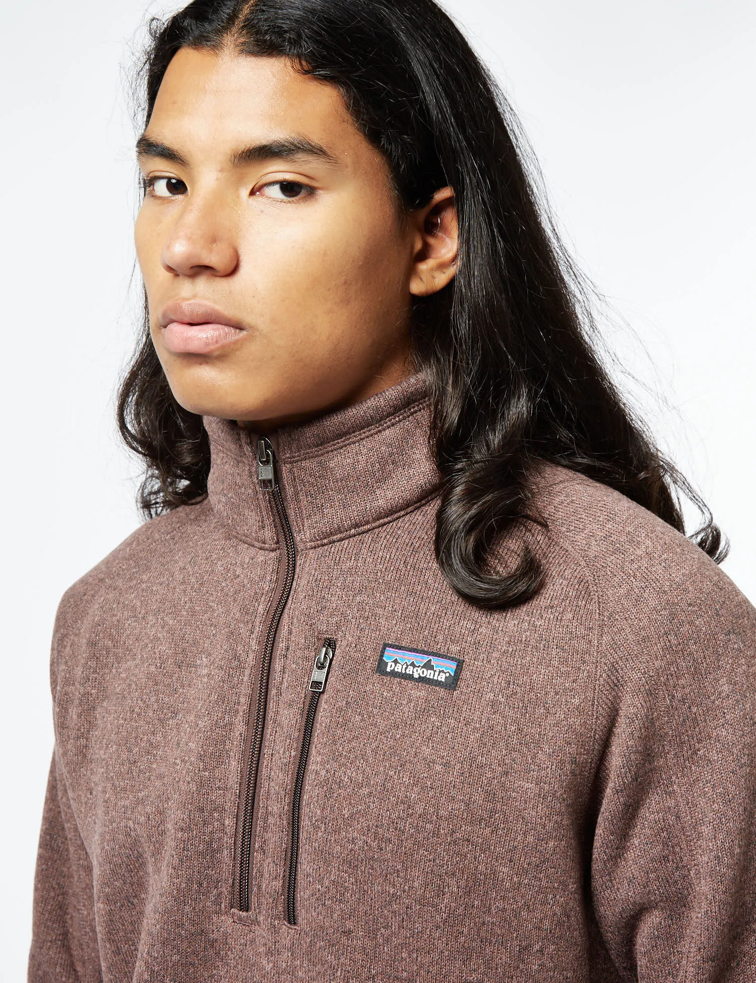 Patagonia Patagonia Better 1/4 Zip Sweatshirt - Dusky Brown