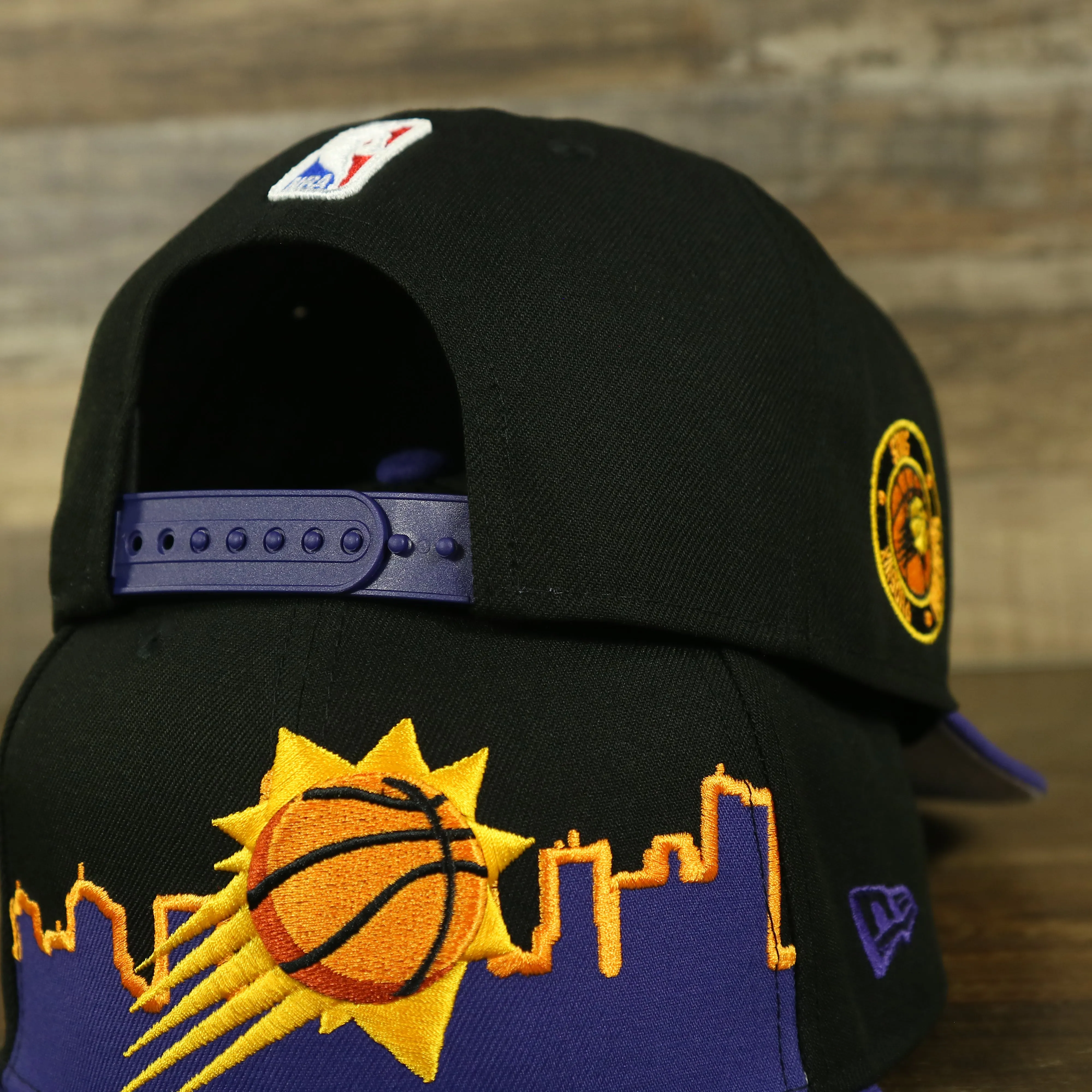 Phoenix Suns City Skyline Side Patch 9Fifty Snapback Hat | Phoenix Skyline 950