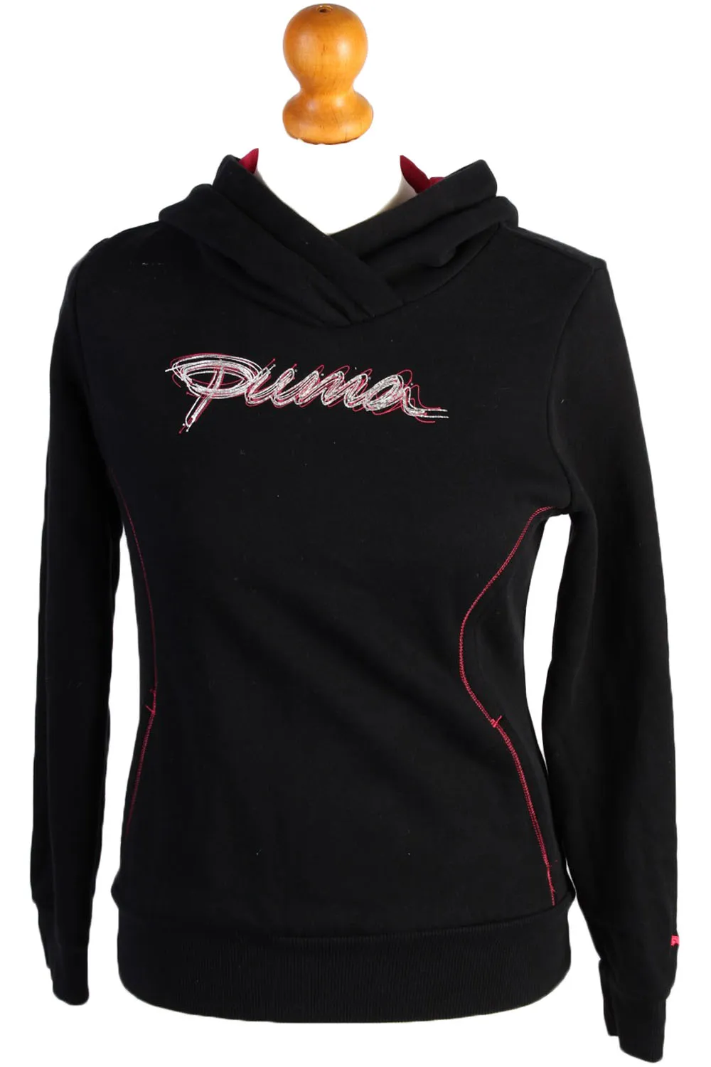 Puma Hoodies Track Top 90s Retro Black XXS - Pepper Tree London