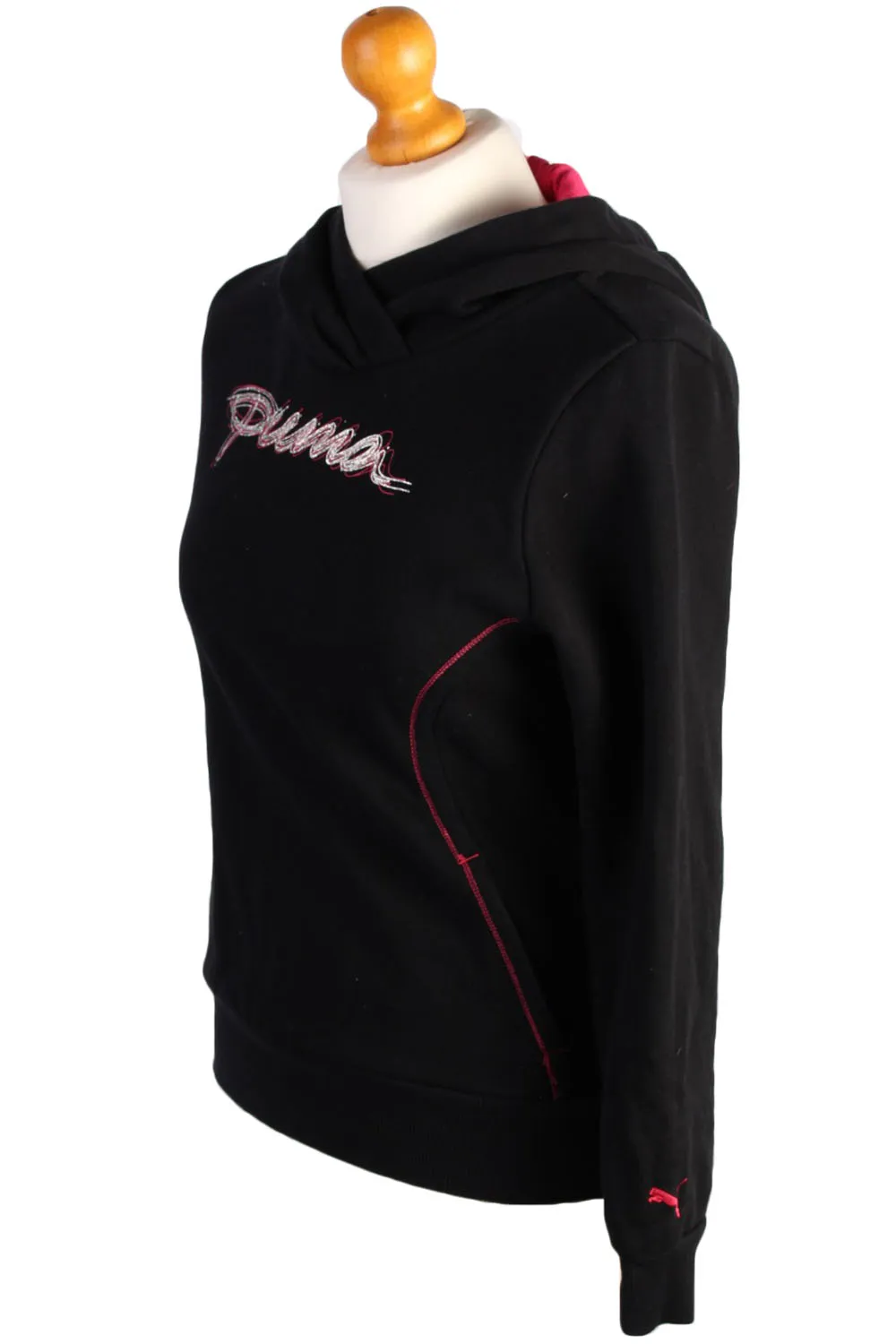 Puma Hoodies Track Top 90s Retro Black XXS - Pepper Tree London