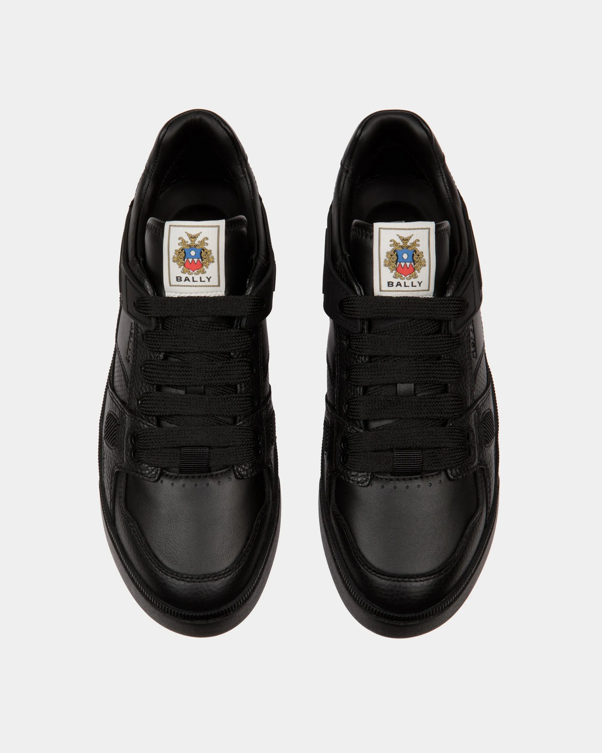 Raise Sneaker in Black Leather