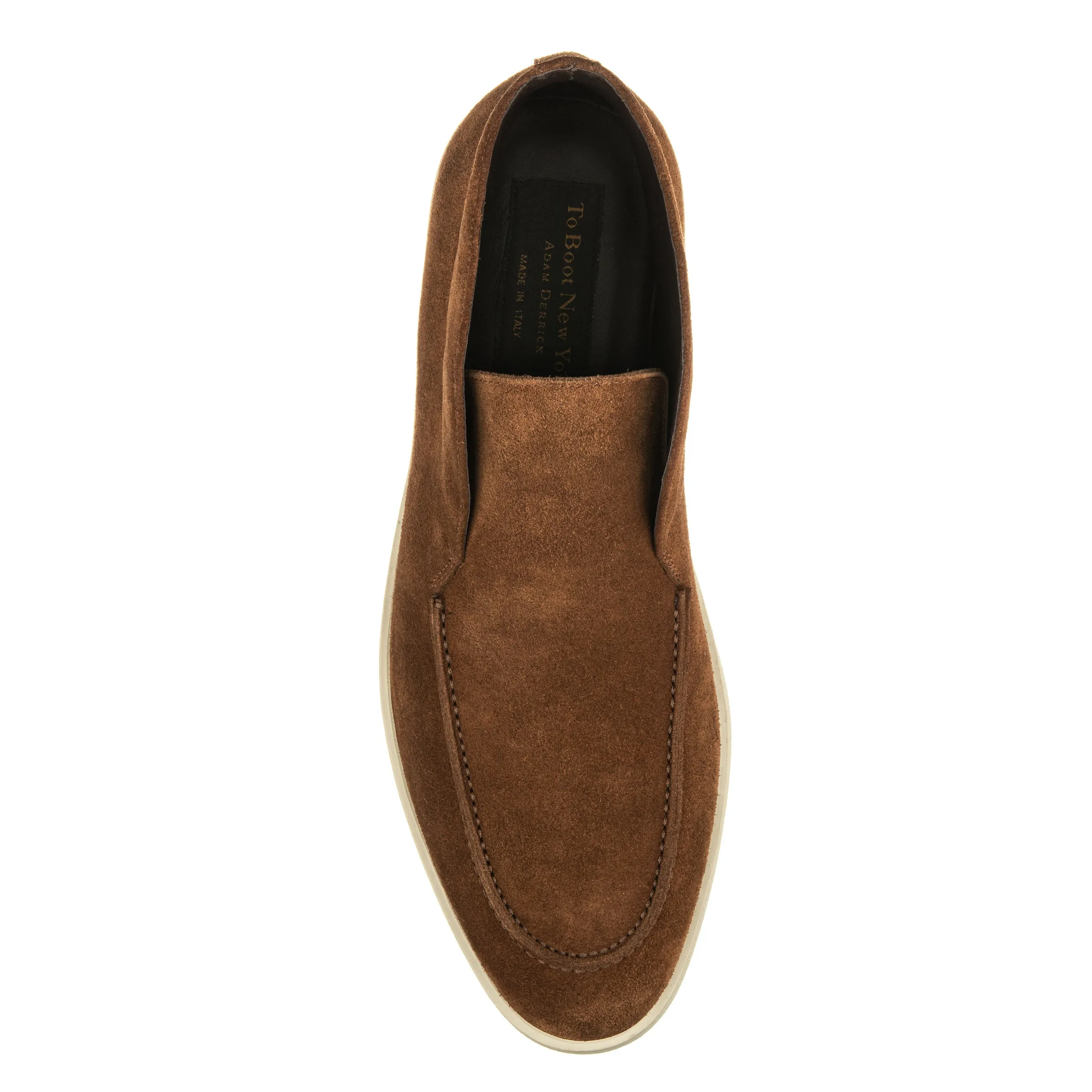 Reed Mid Brown Suede Slip On Boot