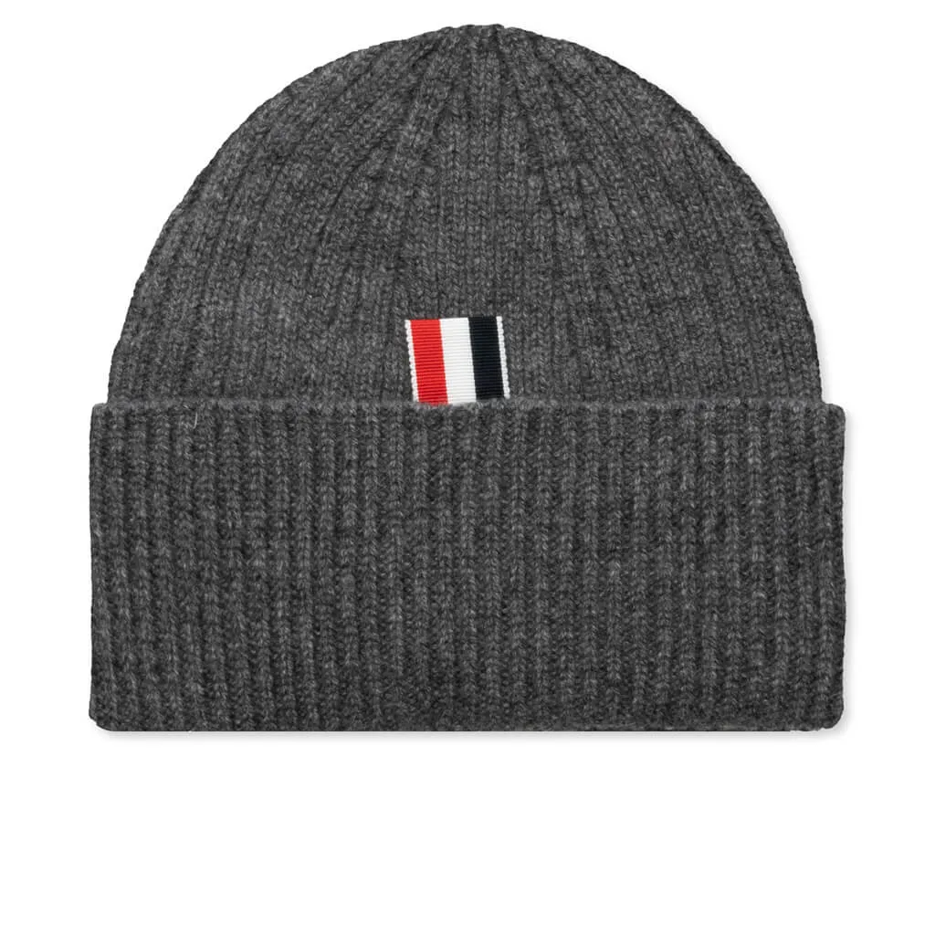 Rib Hat - Medium Grey