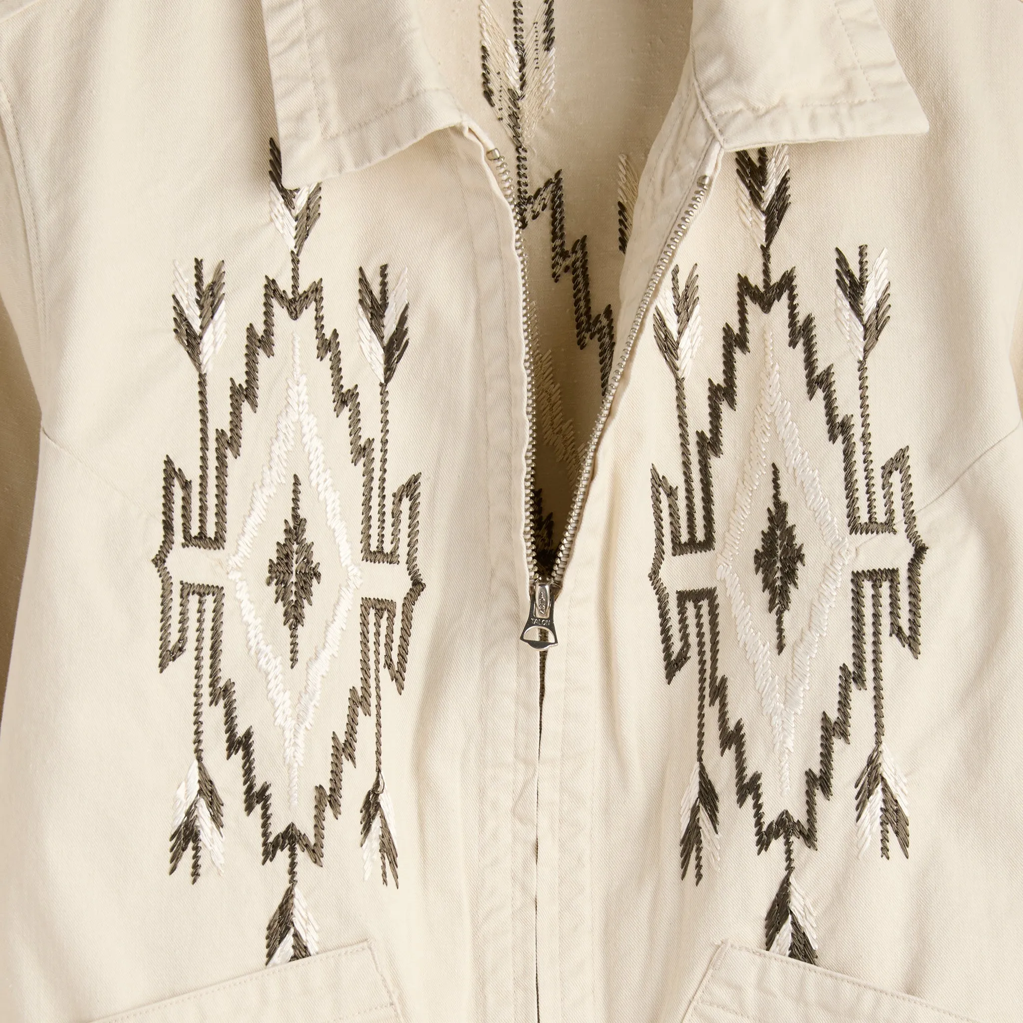 Rosa Chimayo Jacket - Tonal Cream