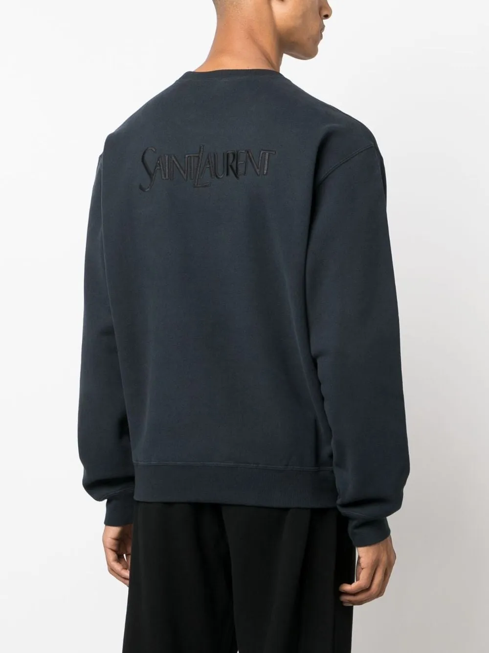 Saint Laurent Sweat à logo brodé