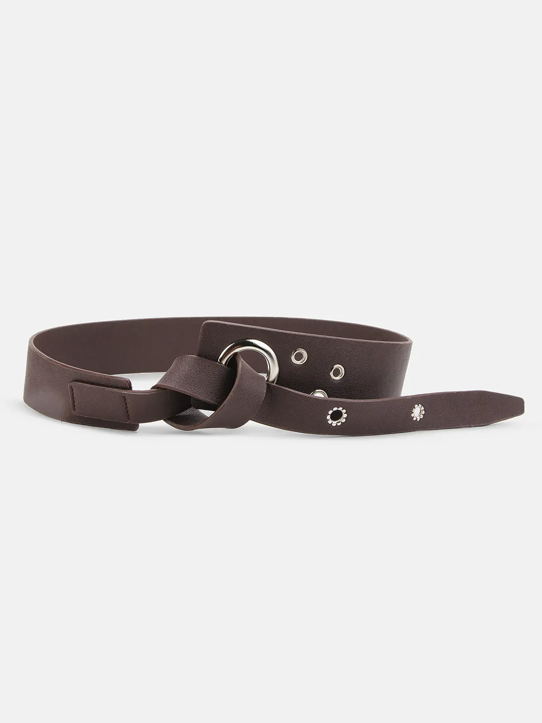 Self Knot Buckle Belt