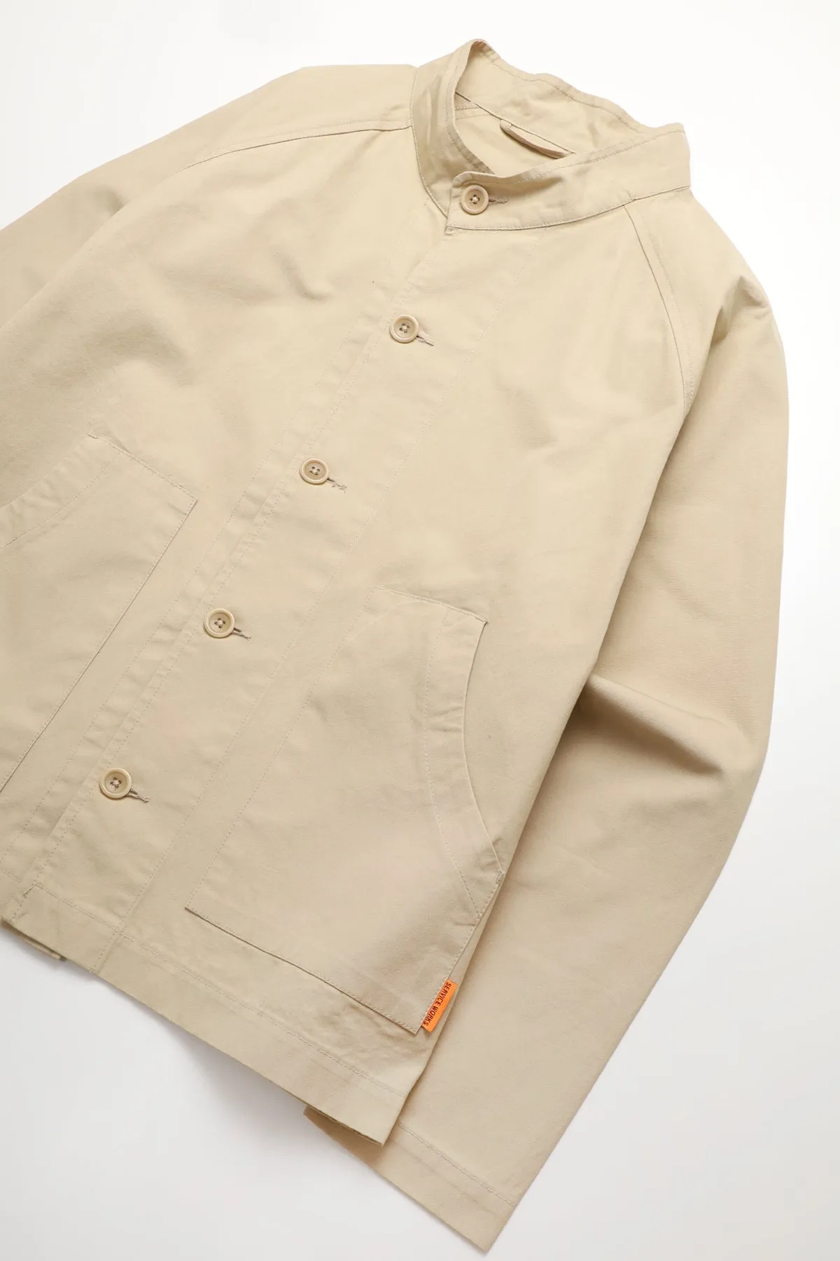 Service Works - Twill Waiters Jacket - Khaki