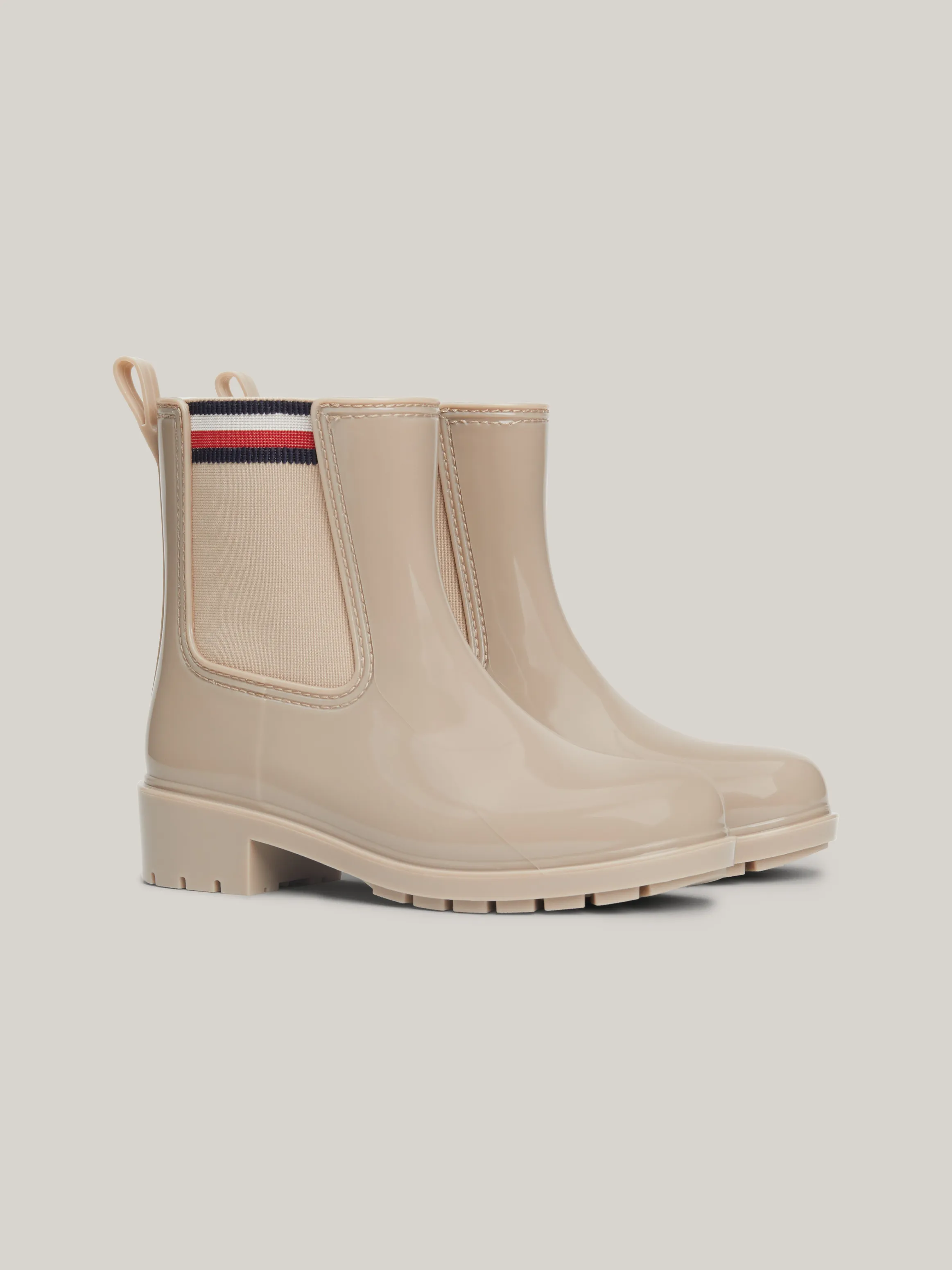 Signature Elastic Cleat Rain Boots | Boots | Tommy Hilfiger