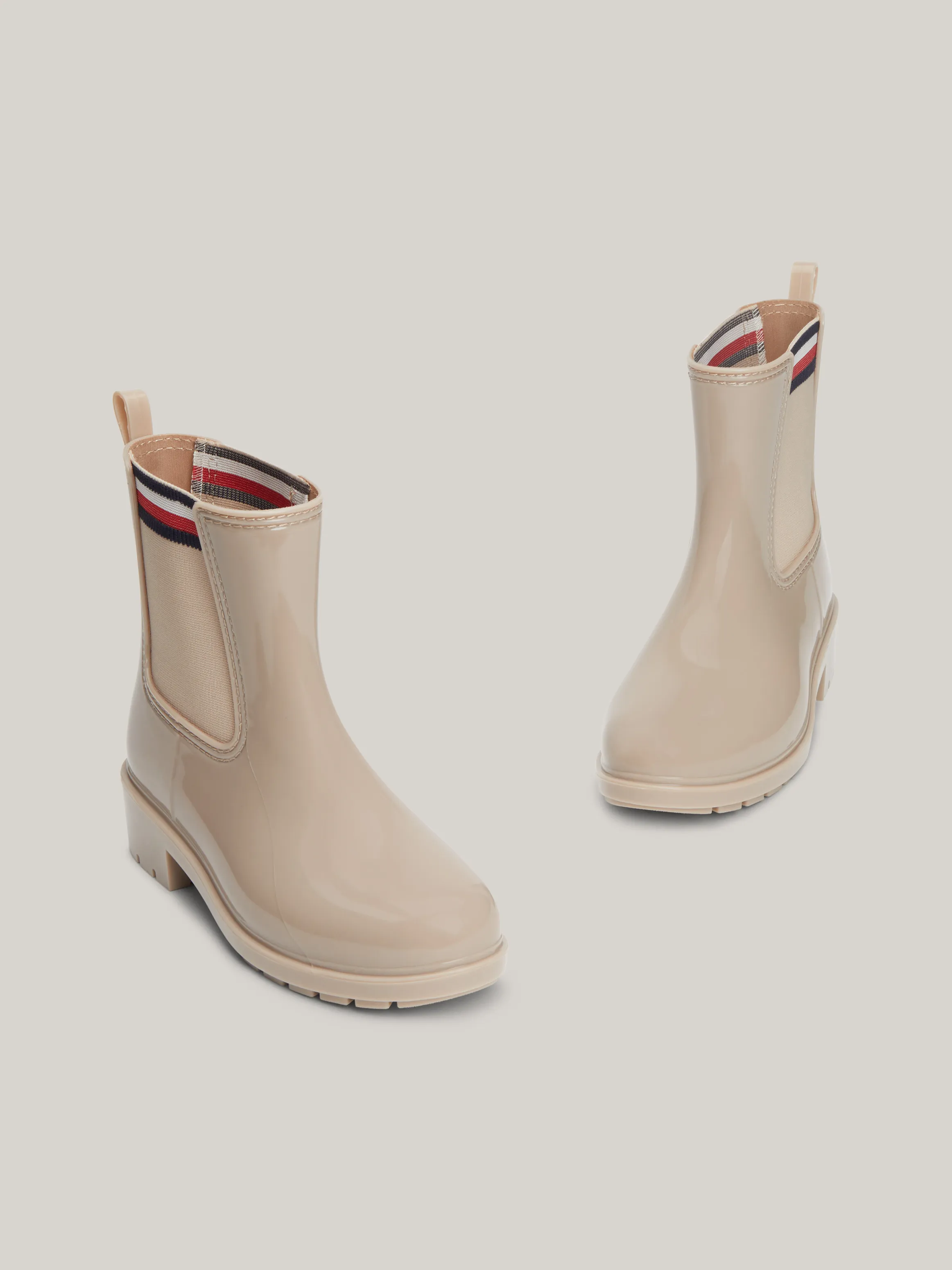 Signature Elastic Cleat Rain Boots | Boots | Tommy Hilfiger