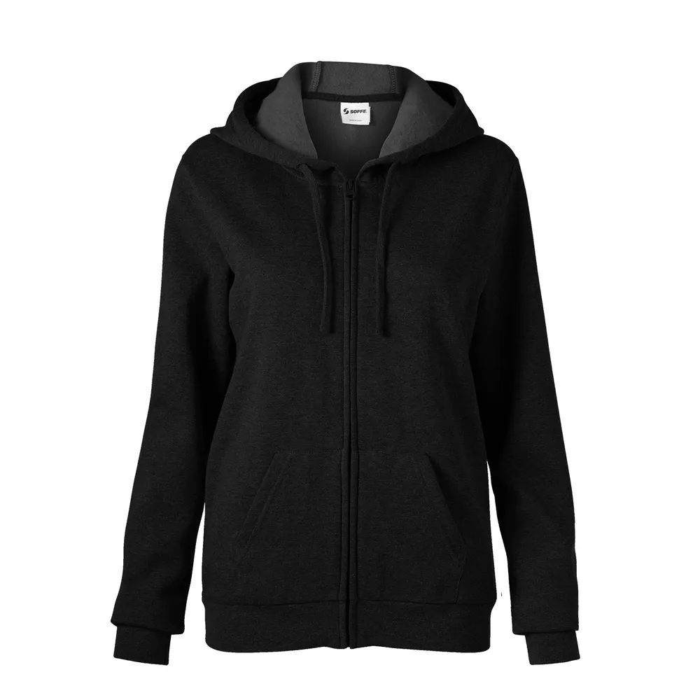 Soffe 7336V Jr Core Zip Hood SKU: 7336V